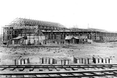 Rugby.  B.T.H. Works under construction