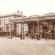 Rugby.  Railway Station, entrance