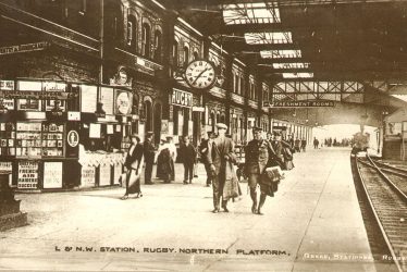Rugby.  Railway Station