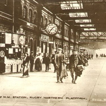 Rugby.  Railway Station