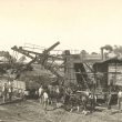 Rugby.  Construction of railway goods yard