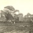 Rugby.  Construction of railway goods yard