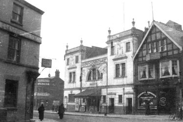 Rugby.  Railway Terrace, Hippodrome Theatre