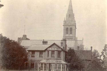 Rugby.  St Andrew's Church and rectory