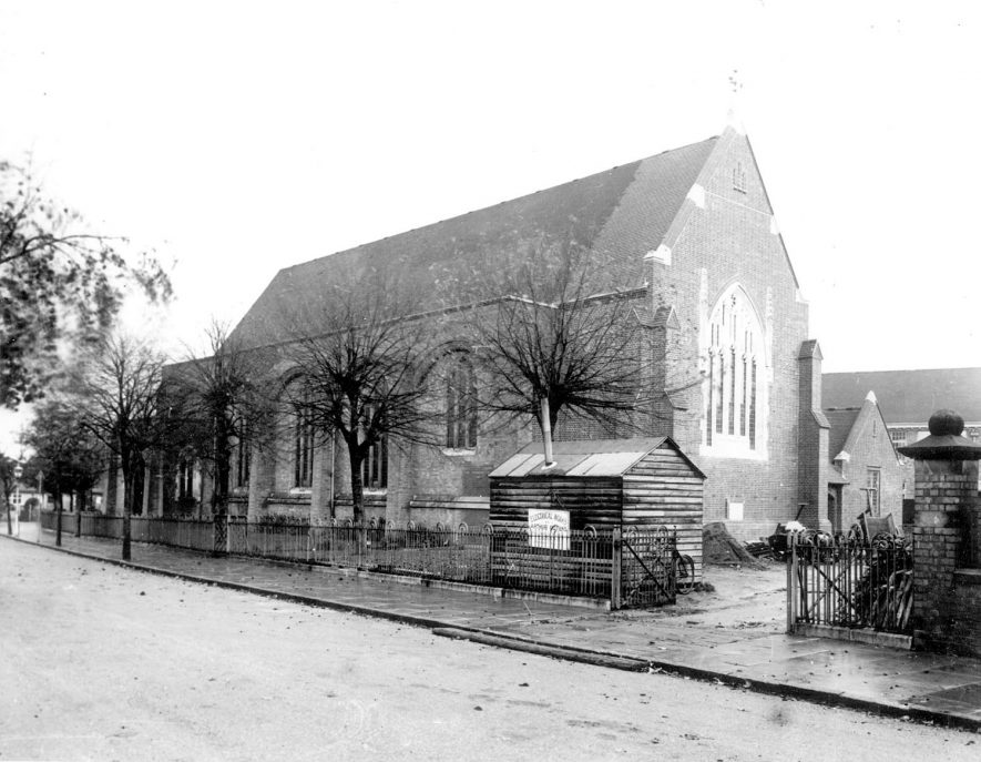 St Peter's Church, Rugby.  1933 |  IMAGE LOCATION: (Rugby Library)