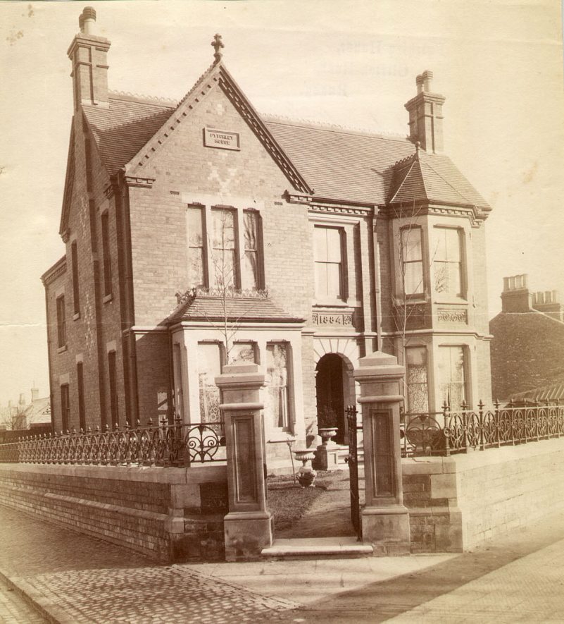 Pytchley House in Clifton Road, Rugby.  1910s |  IMAGE LOCATION: (Rugby Library)