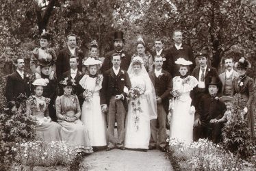 Rugby.  Wedding group