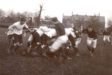 Rugby School.  Football match