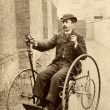 Rugby.  Tricycle for the disabled