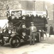 Rugby.  J. J. McKinnell's decorated grocery van