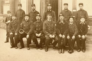 Rugby.  L & N.W.R. staff