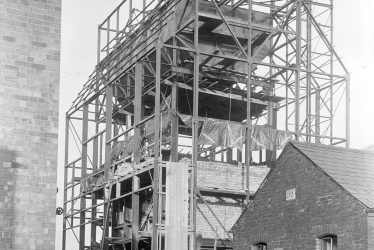 Rugby.  Gas Works, Retort House
