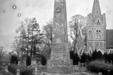 Shuckburgh. War Memorial and Church