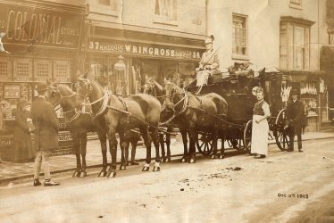 Rugby.  Mr Goodes Carriage and four