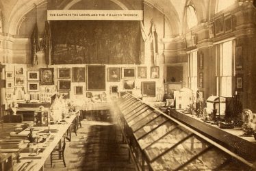 Rugby.  Exhibition in Town Hall