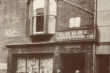 Rugby.  Goode's Confectioners Shop