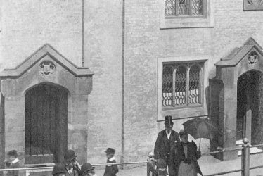 Rugby.  Lawrence Sheriff Almshouses
