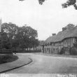 Monks Kirby.  Thatched cottages