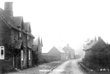 Monks Kirby.  Cottages