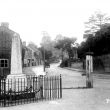Pailton.  War memorial and cottages