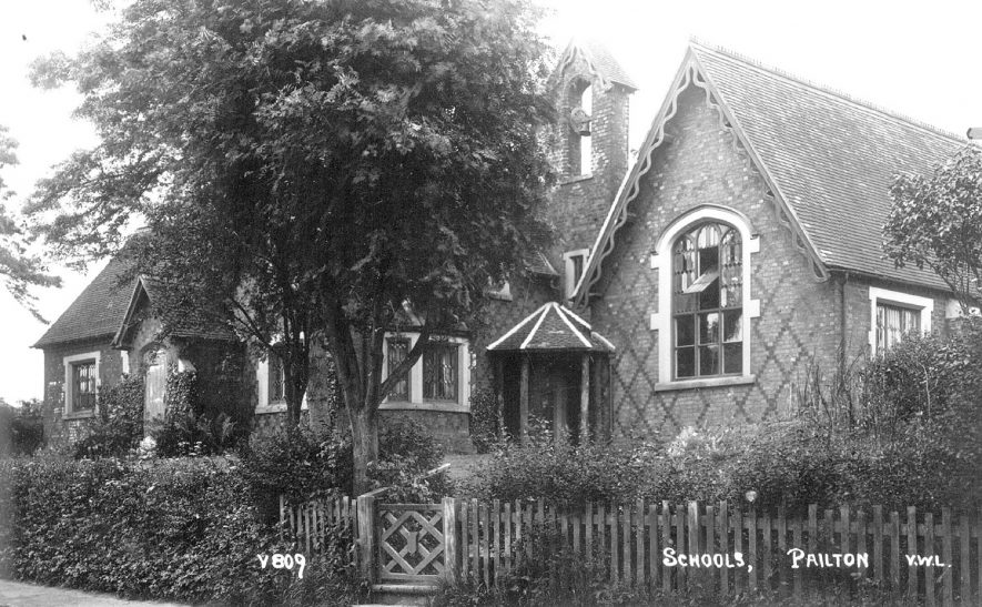 School buildings in Pailton.  1920s |  IMAGE LOCATION: (Warwickshire County Record Office)