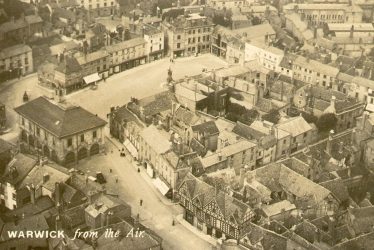 Warwick.  Aerial view