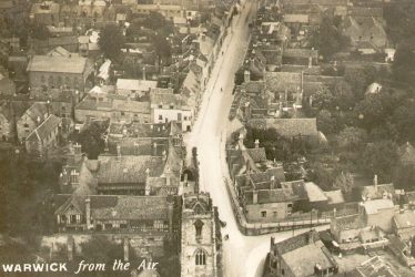 Warwick.  Aerial view