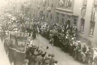 Warwick.  Visit of the Prince of Wales