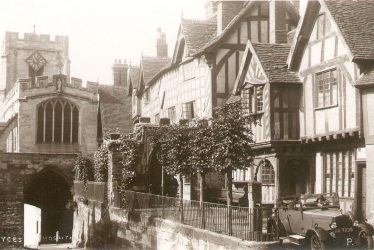 Warwick.  Lord Leycester Hospital