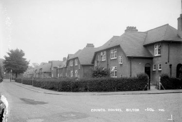 Bilton.  Council houses