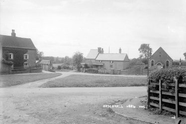 Easenhall.  Road junction