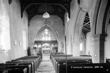 Frankton.  St Nicholas Church, interior