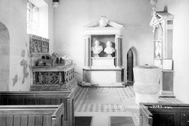 Chesterton.  St Giles' Church interior