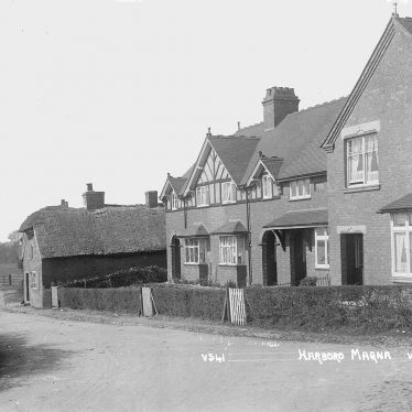 Harborough Magna.  Village street