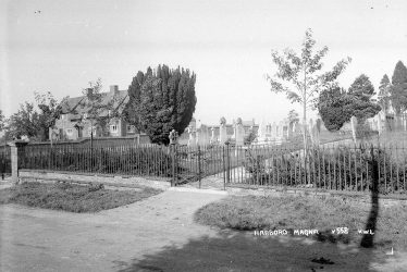 Harborough Magna.  Graveyard