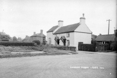 Harborough Magna.  Cottages
