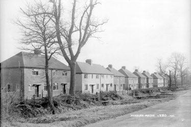 Harborough Magna.  Row of new houses