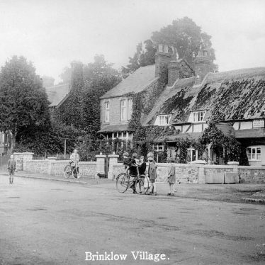 Brinklow.  Village scene