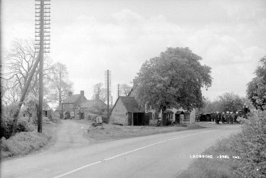 Ladbroke.  Village scene
