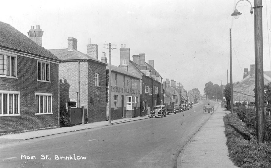 Main Street, Brinklow. 1930s |  IMAGE LOCATION: (Warwickshire County Record Office)