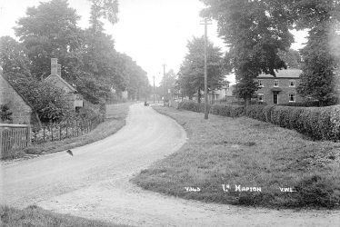 Napton on the Hill.  Village scene