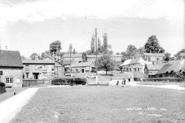 Napton on the Hill.  Village scene