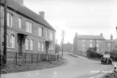 Napton on the Hill.  Terraced houses