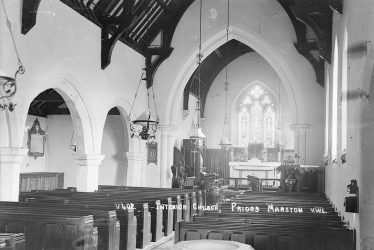 Priors Marston.  Church interior