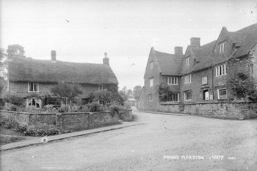 Priors Marston.  Falcon Inn and cottages