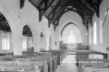 Priors Marston.  Church interior