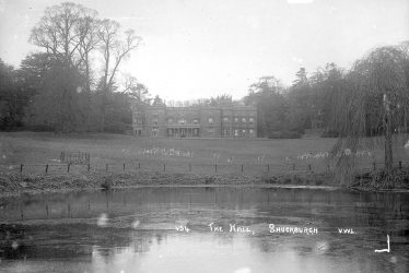 Shuckburgh Park.  Hall and Lake