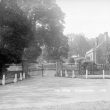 Shuckburgh Park.  Hall Lodge and gates