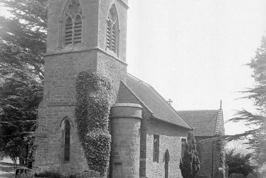 Shuckburgh Park.  St John the Baptist Church