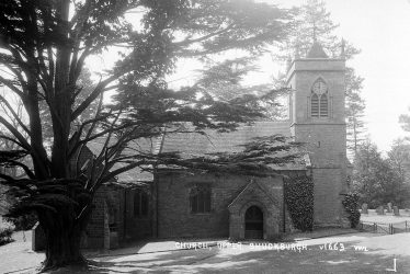 Shuckburgh Park.  St John the Baptist Church